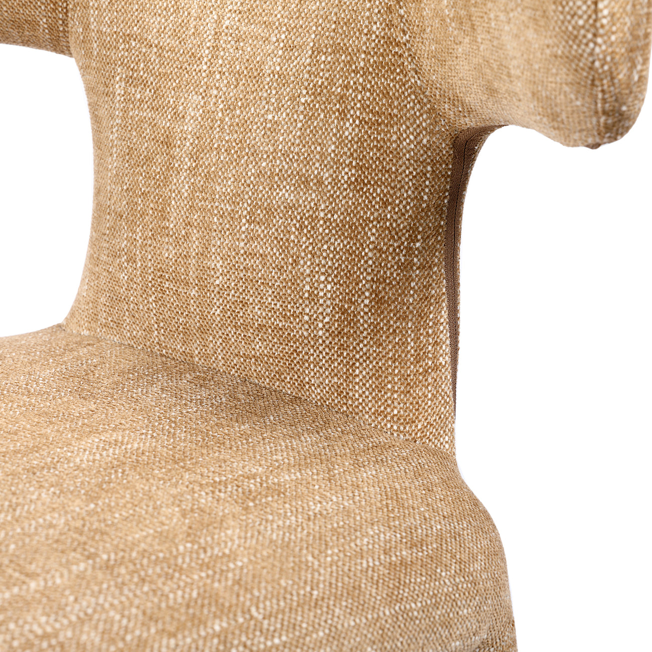 Set of 2 Milo Upholstered Dining Chairs in Wheat